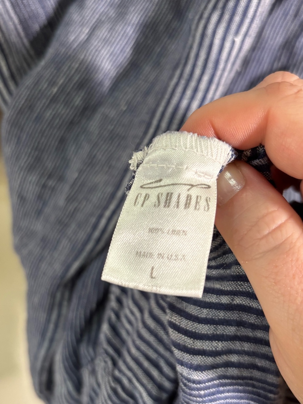 CP Shades Regina Linen Tunic. - Picture 4 of 4